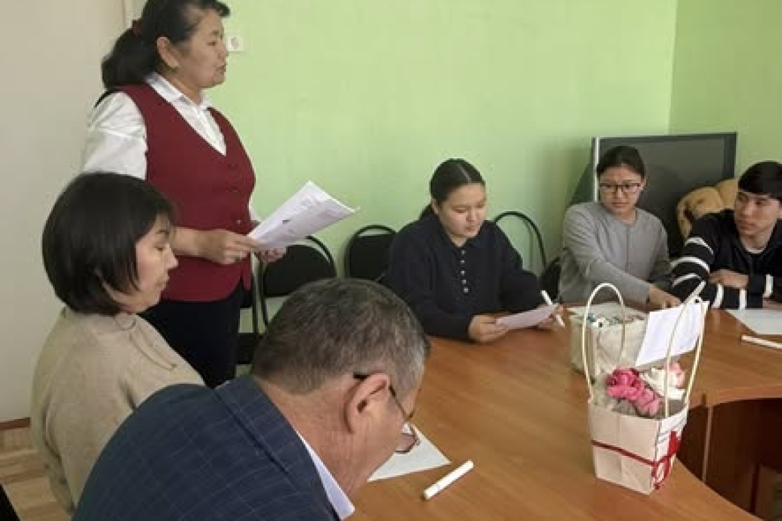 “Позитивті мағыналар аумағы” психологиялық онкүндігі аясында мектеп психологы Бакрамова Б.А. 9-11 сыныптар арасында арасында тренинг өткізді.